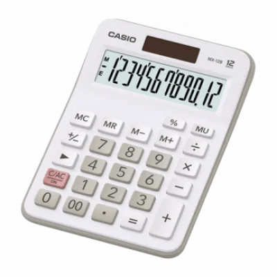 CASIO Kalkulator MX-12 - CASMX12W (Beli)