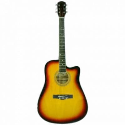 WAKERTONE Akustična ozvučena gitara - W12C-SB EQ