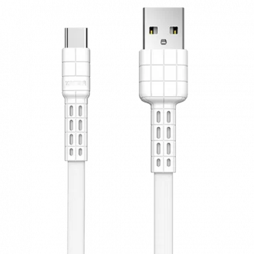 REMAX USB C kabl, Armor,1m (Beli) - LINKOM510,