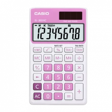 CASIO Kalkulator SL 300NC (Roze)
