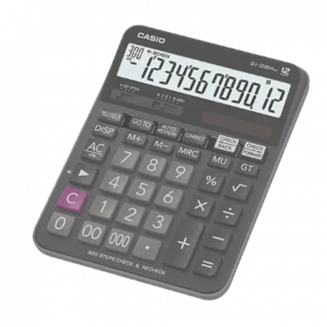 CASIO Kalkulator DJ-120D (Crni)