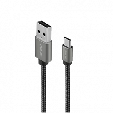 ACME USB C kabl, CB2041G, 1m (Siva) - A210459,