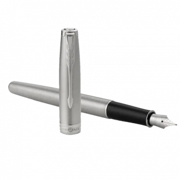 PARKER Nalivpero Sonnet Stainless Steel 1931510 (Sivo/Crno)