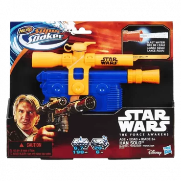 HASBRO Nerf Super Soaker Star Wars Han Solo Blaster - B4439