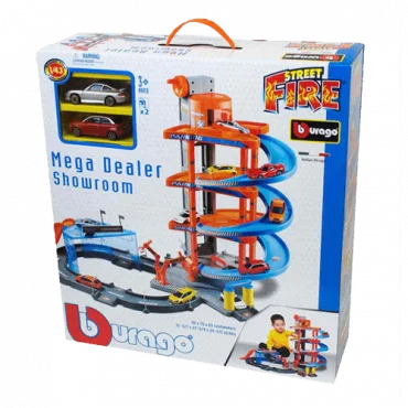BURAGO maketa Mega Dealer Showroom BU30031
