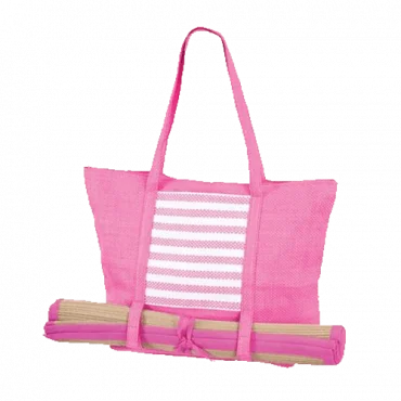 PULSE torba za plažu DUBROVNIK LOGHT PINK - PULSE120938