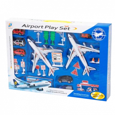 BEST LUCK set aerodrom AIRPORT PLAY SET - BE1160008