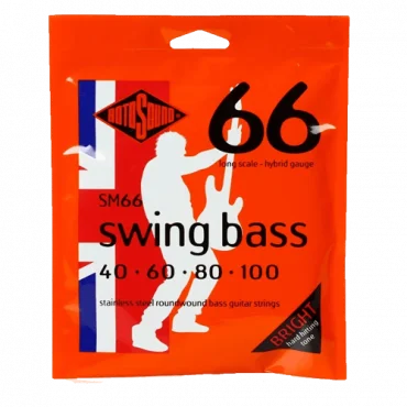 ROTOSOUND žice za bas gitaru 040/100 LONG SCALE HYBRID GAUGE - SM66