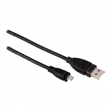 HAMA Micro USB kabl zaštićen 1.8m (crni) - 54588,