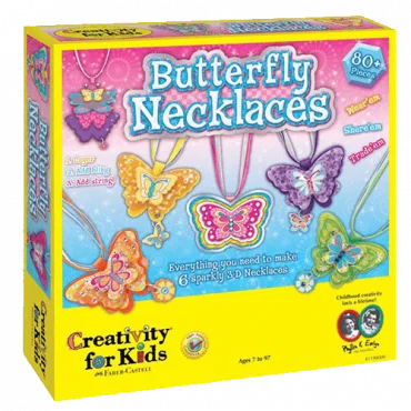 FABER-CASTELL leptir ogrlica  BUTTERFLY NECKLACE - BUTTERFLY NECKLACES