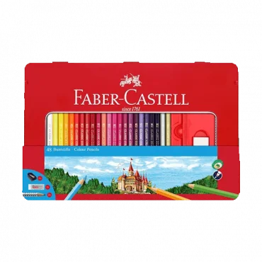FABER CASTELL set od 48 boja u metalnoj kutiji - 115888
