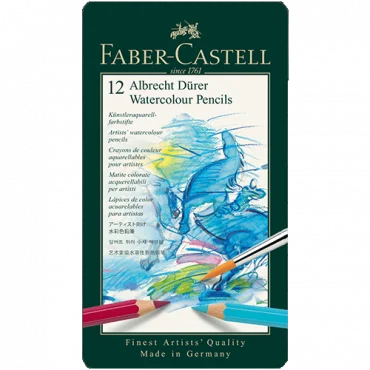FABER CASTELL akvarel bojice Alber Direr set od 12 boja - 117512
