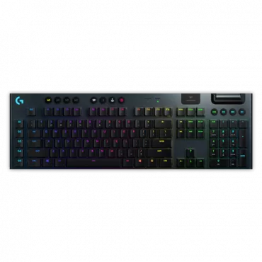 LOGITECH Bežična gejmerska tastatura G915 LIGHTSPEED RGB CARBON US (Crna) 920-008954