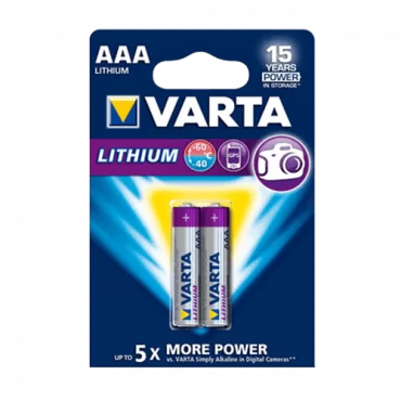 VARTA Litijumske baterije AAA 2/1