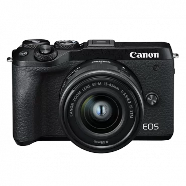 CANON Fotoaparat EOS M6 MK II + Objektiv M15-45