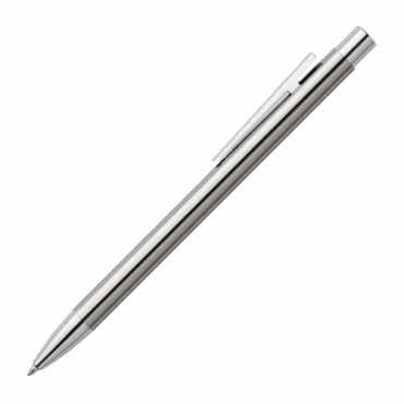 FABER-CASTELL Hemijska olovka Neo Slim Stainless Steel Shiny 342020