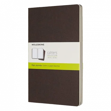 MOLESKINE Beležnica Cahier Journal Coffee Brown CH018P2
