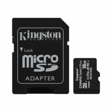 KINGSTON Memorijska kartica microSD 16GB Canvas Select Plus - SDCS2/16GB-3P1A - 