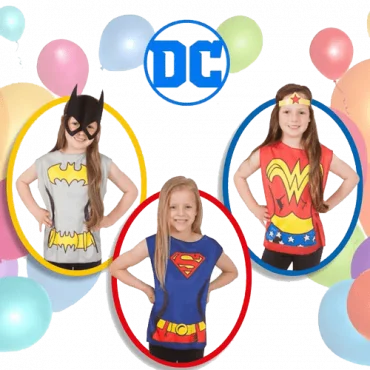 RUBIES Kostimi za devojčice Supergirls party 3-6 god - RU34172PP