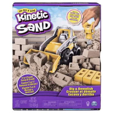 SPIN MASTER Kinetički pesak gradilište set - SN6044178