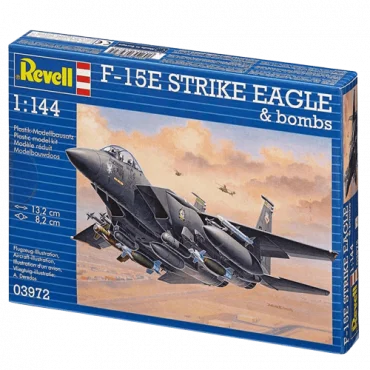 REVELL Maketa F-15E Strike eagle & bombs - RV03972/030
