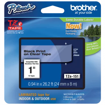 BROTHER Traka za štampač nalepnica - TZe-151