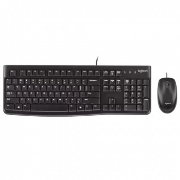 LOGITECH MK120 US 920-002586 Crna Žična tastatura i miš