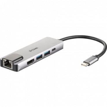 D-LINK USB Hub 5-in-1 DUB-M520