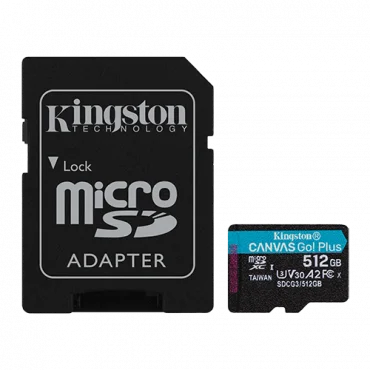 KINGSTON Memorijska kartica 512GB MicroSD Canvas Go! Plus - SDCG3/512GB