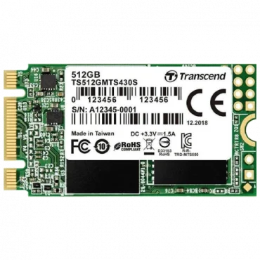 TRANSCEND SSD 430S 512GB - TS512GMTS430S