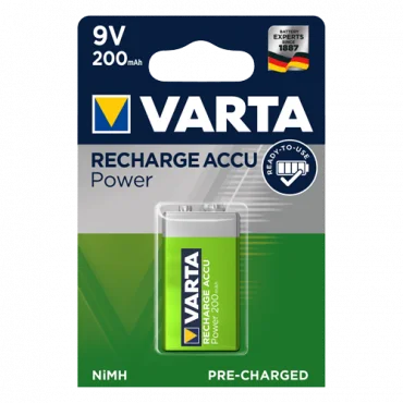 VARTA Punjiva baterija 9V