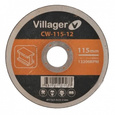 VILLAGER CW 115 12 Rezna ploča za metal