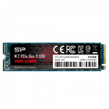 SILICON POWER SSD 512GB P34A80 - SP512GBP34A80M28