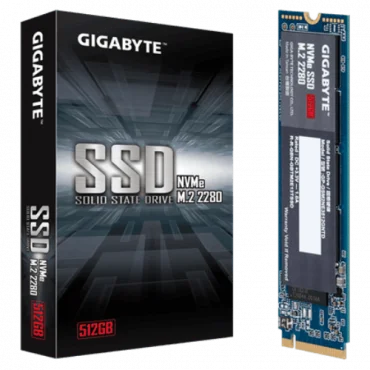 GIGABYTE NVMe SSD 512GB - GP-GSM2NE3512GNTD