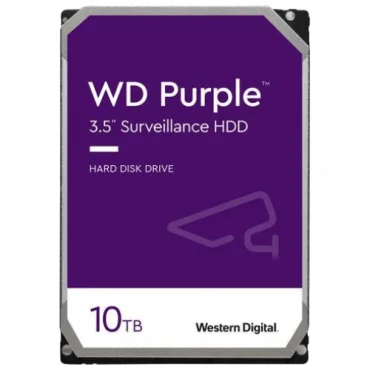 WD 10TB 3.5'', SATA III, 256MB, 7200rpm, Purple serija - WD102PURZ