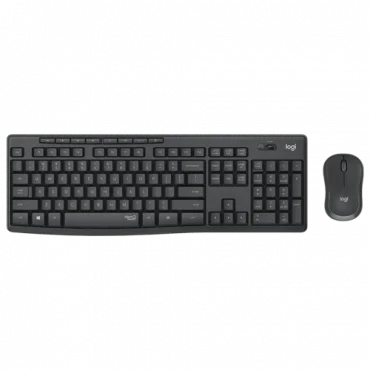 LOGITECH Bežična tastatura i miš MK295 Silent Wireless YU-SRB (Crna) 920-009809