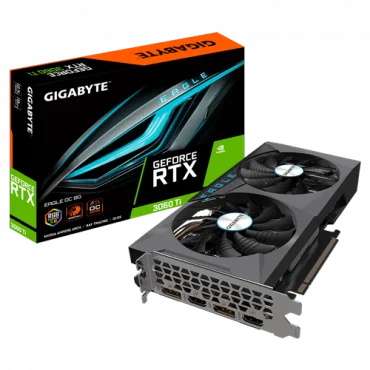 GIGABYTE GeForce RTX 3060 Ti EAGLE OC LHR 8GB GDDR6 256-bit (rev. 2.0) GV-N306TEAGLE OC-8GD