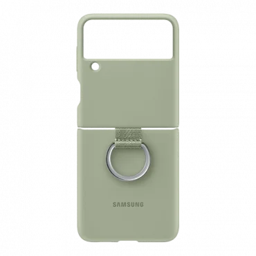 SAMSUNG Zaštitna maska za Galaxy Z Flip 3 sa prstenom (Svetlo zelena)