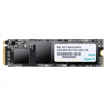 APACER SSD 1TB M.2 PCIe Gen 3x4 AS2280P4