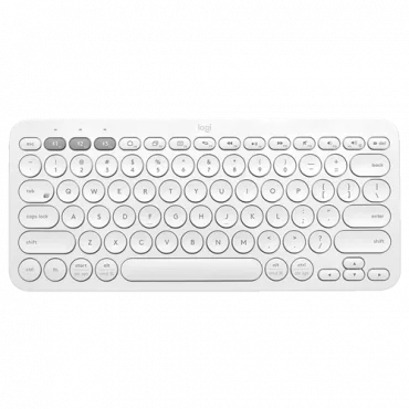 LOGITECH Bežična tastatura K380 Multi-device Bluetooth US (Bela) 920-009868