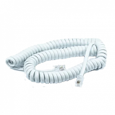 KETTZ spiralni telefonski kabl 3m (Beli)