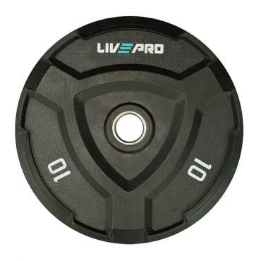 LIVEPRO Olimpijski Bumper Urethan teg fi 50mm 10kg - LP8022