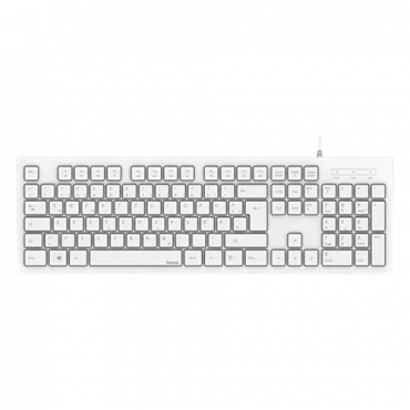 HAMA KC200 Basic YU-SRB Bela Žična tastatura