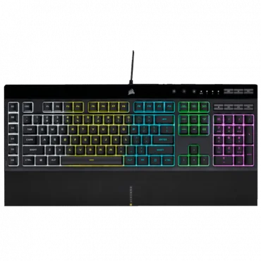 CORSAIR Žična tastatura K55 RGB PRO (Crna) US