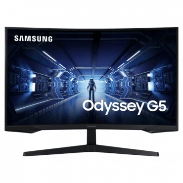 SAMSUNG Gaming zakrivljeni monitor Odyssey G55T 32" - LC32G55TQWRXEN