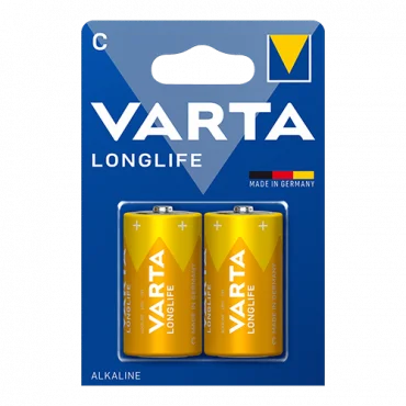 VARTA Alkalne baterije Longlife 2 x C LR14