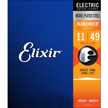 ELIXIR Žice za električnu gitaru 12102  011-049 Medium