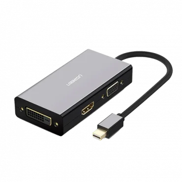 UGREEN Konvertor Mini Displayport na HDMI/VGA/DVI - MD114
