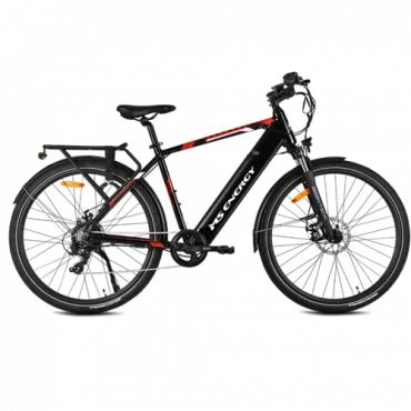 MS ENERGY Električni bicikl e-Bike t10 (Crna-Crvena) 