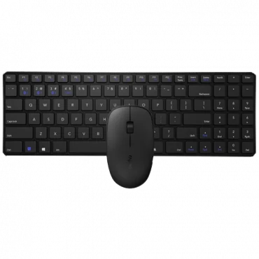 RAPOO Bežična tastatura i miš 9300M Multi-mode Wireless US (Crna)